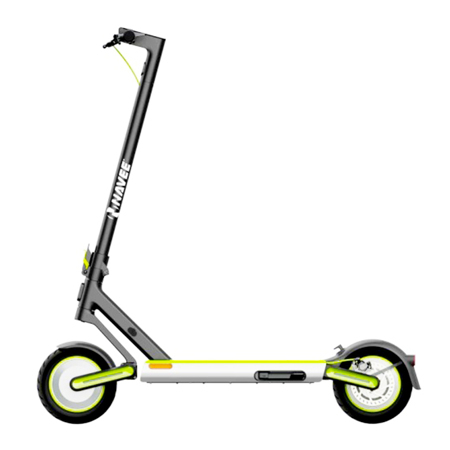 электросамокат-Navee-S65-Electric-Scooter-Black-полный-рост-в-правую-сторону